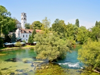 Bihac und Una-Tal